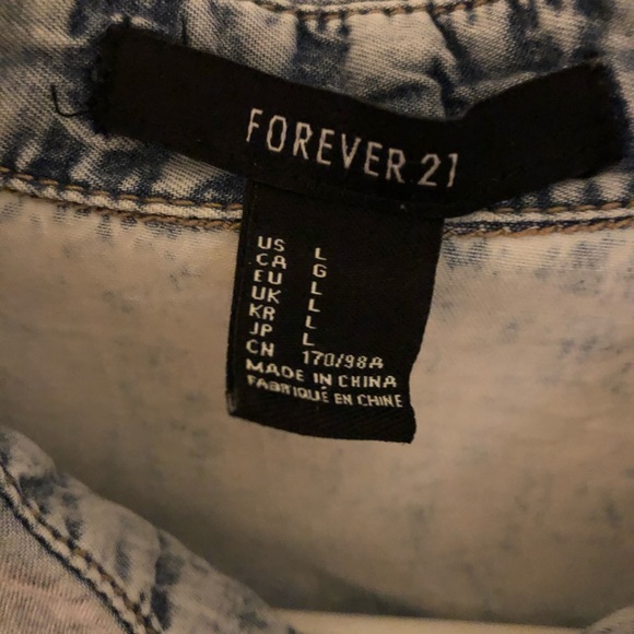 Denim button down - Picture 3 of 3